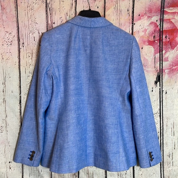 J. Crew Sky Blue Women's Blazer - Picture 2 of 5